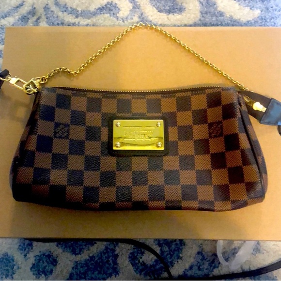 Relisting my Authentic Eva Damier Clutch - Picture 1 of 9